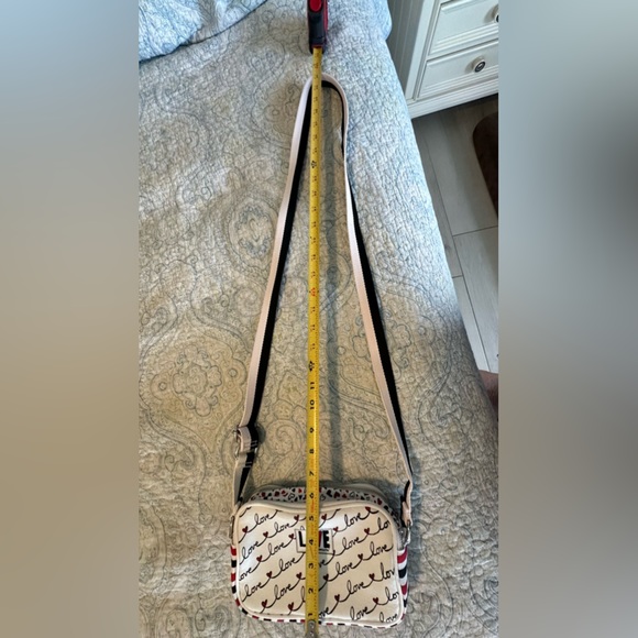 Brighton Love Scroll Crossbody Canvas Camera Bag - Picture 13 of 16